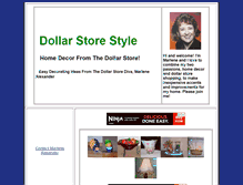 Tablet Screenshot of dollarstorestyle.com